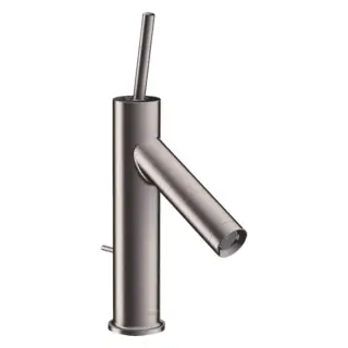 Axor Starck Смеситель для раковины на 1 отверстие с донным клапаном, цвет: нержавеющая сталь 10111800