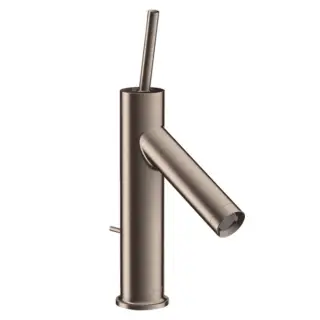 Axor Starck Смеситель для раковины на 1 отверстие с донным клапаном, цвет: шлифованный никель 10111820