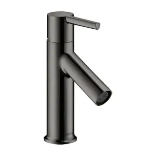 Axor Starck Смеситель для раковины на 1 отверстие с донным клапаном, цвет: полированный черный хром 10102330