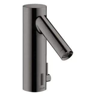 Axor Starck Смеситель для раковины электронный без донного клапана, цвет: полированный черный хром 10101330