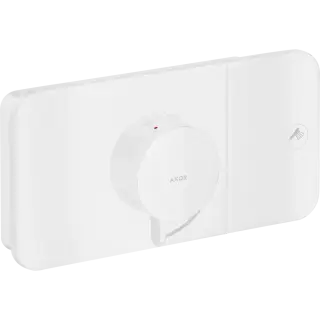 Axor One Термостат для душа встраиваемый, внешняя часть, цвет: матовый белый 45711700