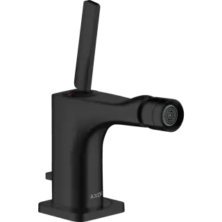 Axor Citterio E Смеситель для биде, однорычажный, с донным клапаном, цвет: матовый черный 36120670