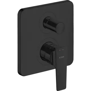 Axor Citterio E Смеситель для ванны встраиваемый на 2 потребителя, цвет: матовый черный 36455670