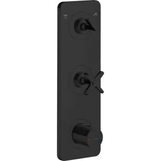 Axor Citterio E Термостат для душа встраиваемый на 2 потребителя, цвет: матовый черный 36703670