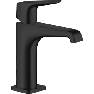 Axor Citterio E Смеситель для раковины на 1 отверстие с донным клапаном, цвет: матовый черный 36111670