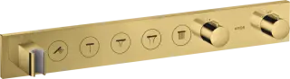 Axor ShowerSelect Термостат для душа встраиваемый на 5 потребителей, цвет: полированное золото 18358990