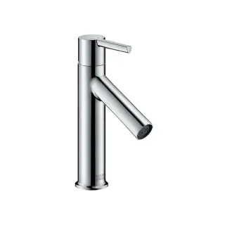 Axor Starck Смеситель для раковины однорычажный на 1 отверстие с донным клапаном, цвет: хром 10007000