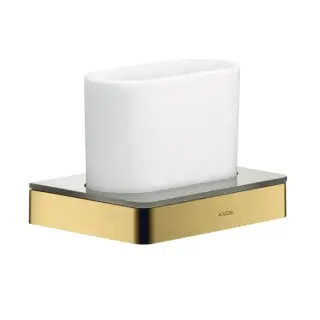 Axor Universal Стакан подвесной, опалое стекло, латунь, цвет: золото 42834990