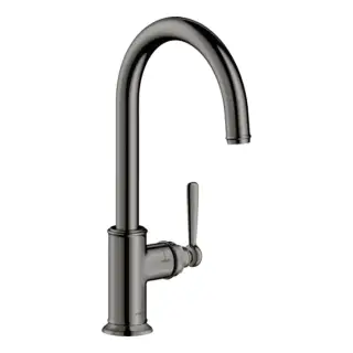 Axor Montreux Смеситель для кухни с поворотным изливом, однорычажный, цвет: полир. черный хром 16580330