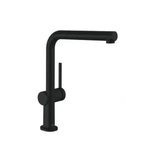 Hansgrohe Talis M54 Смеситель для кухонной мойки однорыч. 270, с выдв. излив. цвет: матовый черный 72808670