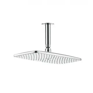 Hansgrohe Raindance E Верхний душ 36x19 см EcoSmart, 1 режим, кронштейн потолочный 10 см, цвет: хром 26604000