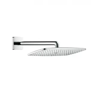 Hansgrohe Raindance E Верхний душ 36x19 см EcoSmart, 1 режим, кронштейн настенный 39 см, цвет: хром 26605000