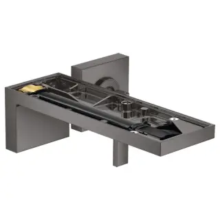 Axor MyEdition Смеситель для раковины встраиваемый внешняя часть, с д/к, цвет: шлифован. черный хром 47062340