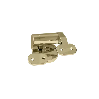 Burlington Петля крышки-сиденья с доводчиком, цвет: золото глянцевое SP813N