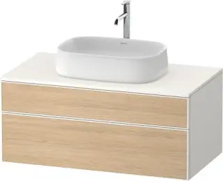 Duravit Zencha Тумба под раковину 100x55x44,2h см, цвет: дуб натур./белый супермат. ZE4821030840000
