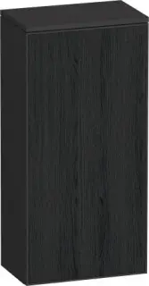 Duravit Zencha Шкаф подвесной 40х24х81,9h см, цвет: дуб черный/графит суперматовый ZE1350R16800000