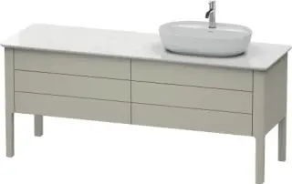 Duravit Luv Тумба под столешницу напольная 173,3x57x74,3h см, цвет: серо-коричневый LU9568R6060