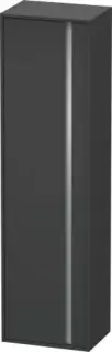 Duravit Ketho Шкаф подвесной 50х36х180h см, цвет: графит матовый KT1265L4949