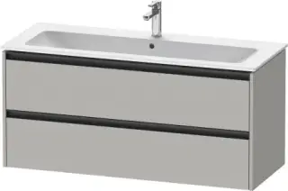 Duravit Ketho.2 Тумба под раковину 121x48x55h см, цвет: бетонно-серый мат. K25265007070000