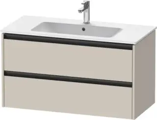 Duravit Ketho.2 Тумба под раковину 101x48x55h см, цвет: серо-коричневый мат. K25264091910000