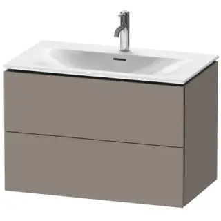 Duravit L-Cube Тумба под раковину подвесн. с 2-мя ящ. 82x48,1x55h см, цвет: базальт мат. LC630704343