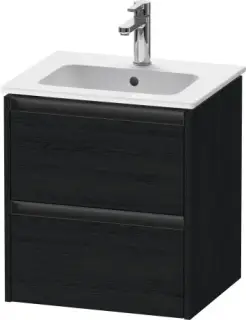 Duravit Ketho.2 Тумба под раковину с 2-мя ящ. 51x42x54,9h см, цвет: дуб черный K25261016160000