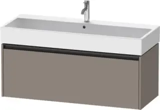 Duravit Ketho.2 Тумба под раковину с 1-им ящ. 118,4x46x44h см, цвет: базальт мат. K25079043430000
