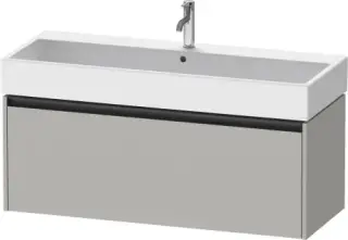 Duravit Ketho.2 Тумба под раковину 118,4x46x44h см, цвет: бетонно-серый мат. K25079007070000