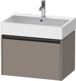 Duravit Ketho.2 Тумба под раковину с 1-им ящ. 68,4x46x44h см, цвет: базальт мат. K25076043430000