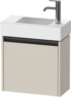 Duravit Ketho.2 Тумба под раковину 48,4x23,8x44h см, цвет: серо-коричневый супермат. K25072L83830000