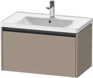Duravit Ketho.2 Тумба под раковину подвесная с 1-им ящ. 78,4x45,5x44h см, цвет: лен K25083075750000