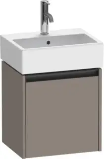 Duravit Ketho.2 Тумба под раковину подвесная 43,4x33,8x44h см, цвет: базальт матовый K25070R43430000