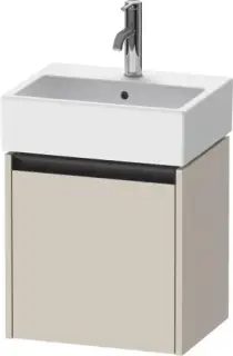 Duravit Ketho.2 Тумба под раковину 43,4x33,8x44h см, цвет: серо-коричневый супермат. K25070L83830000