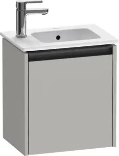 Duravit Ketho.2 Тумба под раковину подвесн. 41x29,2x44h см, цвет: бетонно-серый мат. K25060R07070000