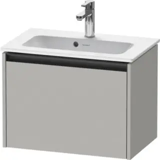 Duravit Ketho.2 Тумба под раковину с 1-им ящ. 61x39x44h см, цвет: бетонно-серый мат. K25055007070000