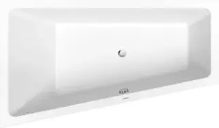 Duravit No.1 Ванна акрил. встраиваемая угл. левая 170х100х48h см, цвет: белый глянц. 700508000000000