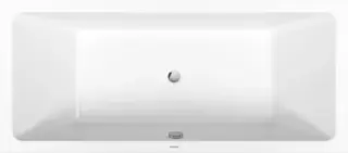 Duravit No.1 Ванна акриловая встраиваемая 180х80х42h см, цвет: белый глянцевый 700492000000000