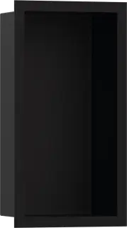 Hansgrohe XtraStoris Individual Полка в нишу встраиваемая 15х10х30h см, цвет: матовый черный 56095670