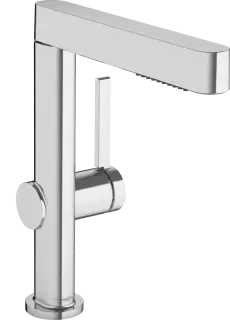 Hansgrohe Finoris Смеситель для раковины, с донным клапаном, цвет: хром 76063000
