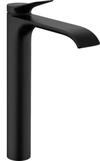 Hansgrohe Vivenis Смеситель для раковины, без донного клапана, цвет: матовый черный 75042670