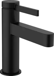 Hansgrohe Finoris Смеситель для раковины однорычажный, с донным клапаном, цвет: матовый черный 76010670