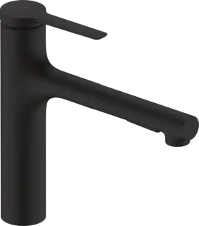 Hansgrohe Zesis Смеситель для кухни с выдвижным изливом, цвет: черный 74804670