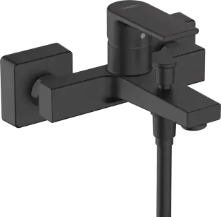 Hansgrohe Vernis Shape Смеситель для ванны, излив 16,6 см, цвет: матовый черный 71450670