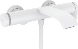 Hansgrohe Vivenis Смеситель для ванны, излив 21,6 см, цвет: матовый белый 75420700