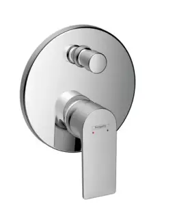 Hansgrohe Rebris E Смеситель для ванны встраиваемый на 2 потребителя, внешняя часть, цвет: хром 72468000