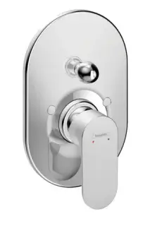 Hansgrohe Rebris S Смеситель для ванны встраиваемый на 2 потребителя, внешняя часть, цвет: хром 72449000