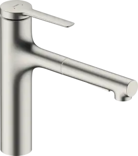 Hansgrohe Zesis Смеситель для кухни с выдвижным изливом, цвет: нержавеющая сталь 74804800