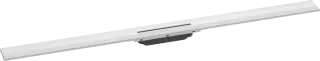 Hansgrohe RainDrain Внешняя часть линейного слива для укор. душа 120х7,6х1h см, цвет: белый 56054700