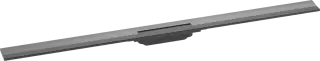 Hansgrohe RainDrain Внешняя часть линейного слива для душа 120х7,6х1h см, цвет: графит 56054340