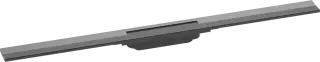 Hansgrohe RainDrain Внешняя часть линейного слива для укор. душа 90х6х1h см, цвет: графит 56045340